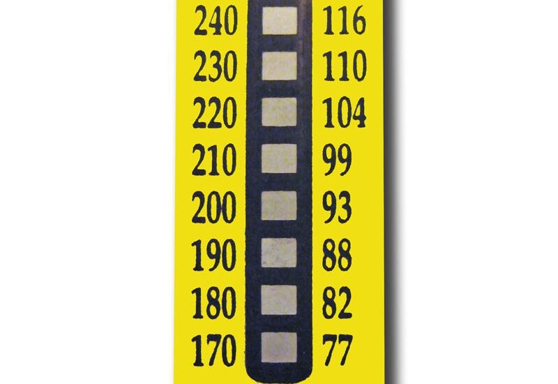 Time Temperature Indicator Labels