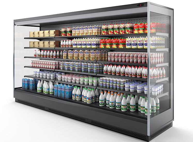 Multi-Deck Refrigerated Display Cases