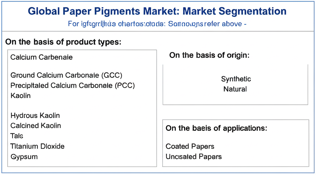 Paper Pigments Market Segments