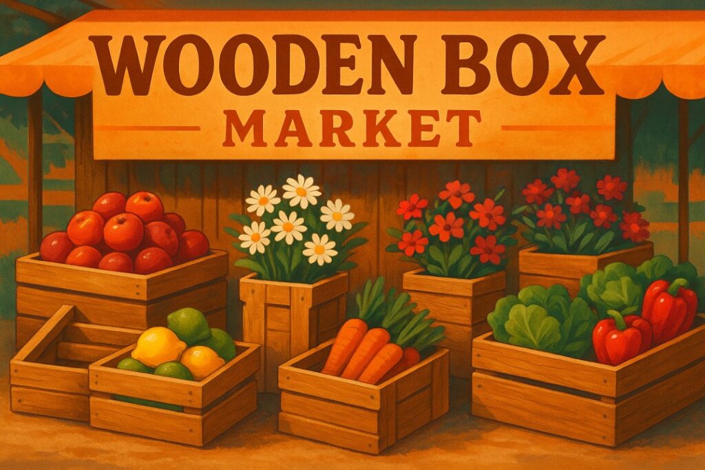 Wooden Box Market