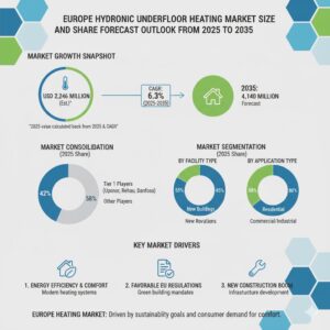Europe Hydronic Underfloor Heating Market
