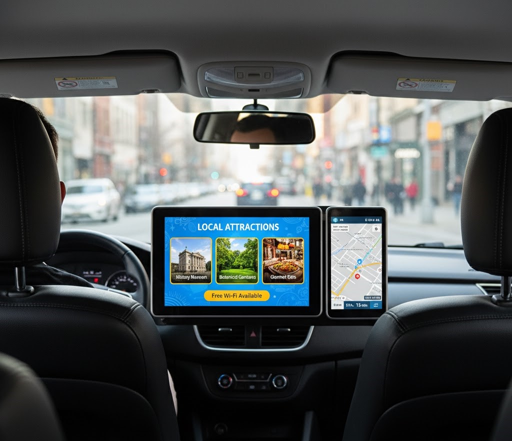 In-Taxi Digital Signage Market