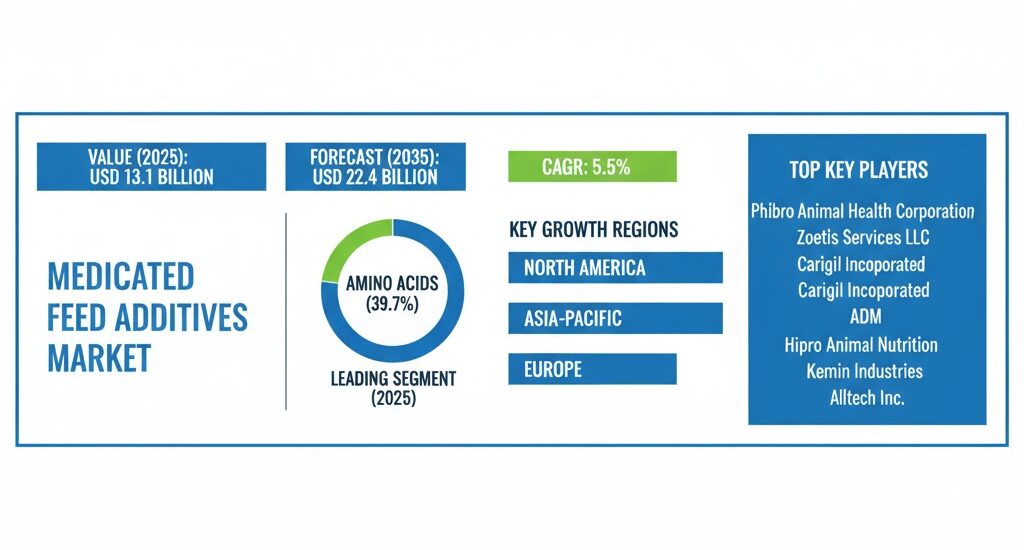 Medicated Feed Additives Market