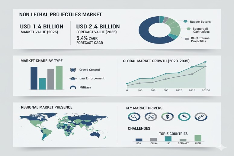 Non Lethal Projectiles Market