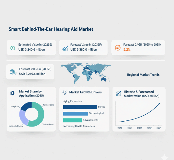 Smart Behind-The-Ear Hearing Aid Market