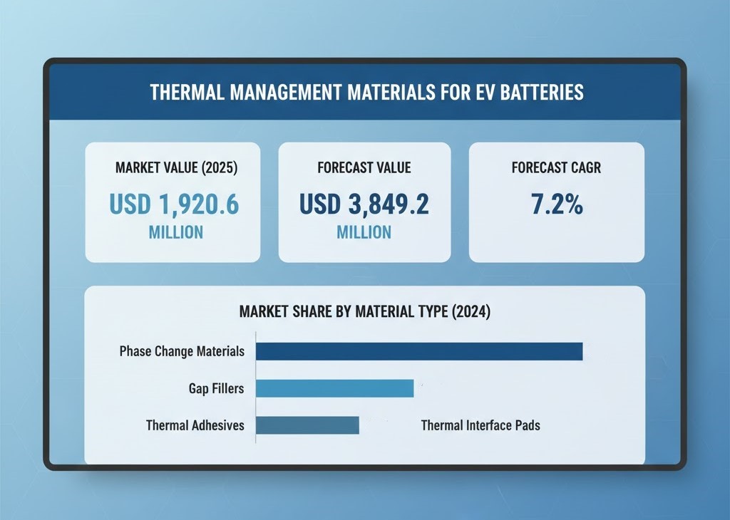 Thermal Management Materials for EV Batteries Market
