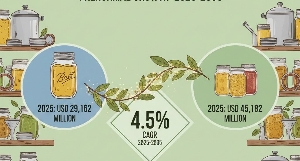 Mason Jars & Canning Supplies Market