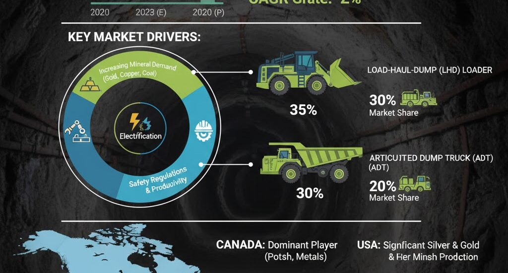 North America Underground Mining Vehicle Market