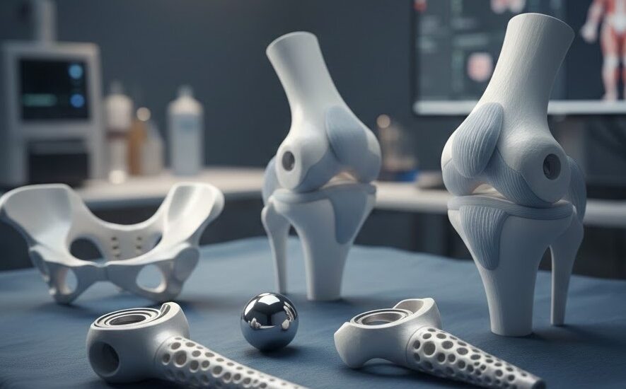3D Printed Hip And Knee Implants Market