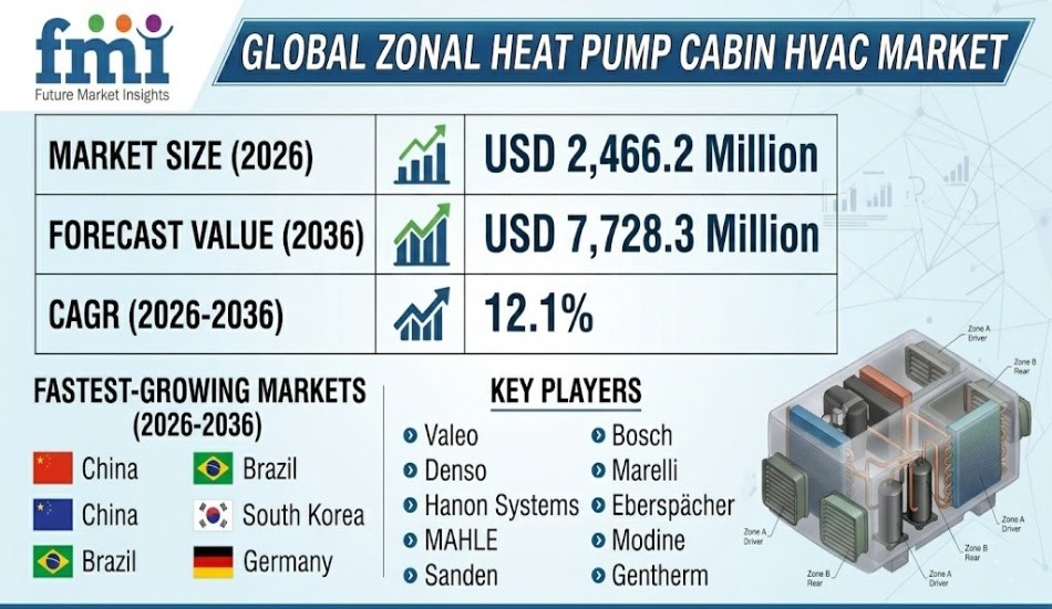 Zonal Heat Pump Cabin HVAC Market