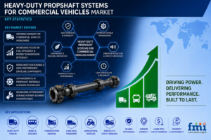 Heavy-Duty Propshaft Systems for Commercial Vehicles Market Expands as Freight Growth, Fleet Reliability Demands, and OEM Approvals Drive Driveline Innovation