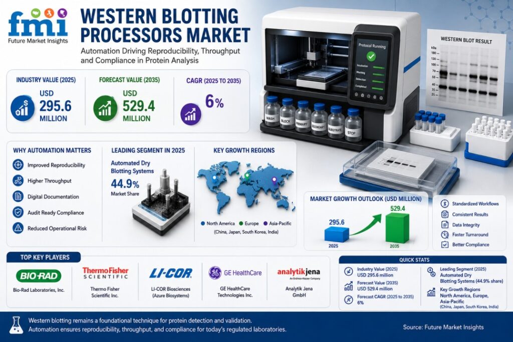 Western Blotting Processors Market Expands as Labs Prioritize Automation and Reproducibility