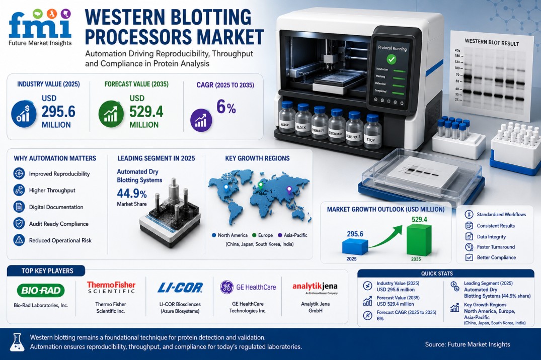 Western Blotting Processors Market Expands as Labs Prioritize Automation and Reproducibility
