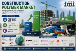 Green Construction Trends Fuel Construction Polymer Industry Expansion at 12.6% CAGR Through 2036