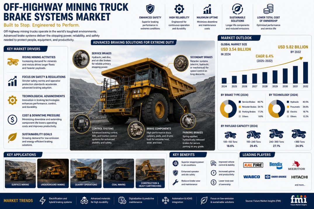 Off-Highway Mining Truck Brake Systems Market