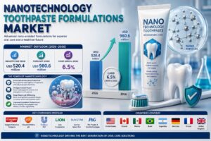 Nanotechnology Toothpaste Formulations Market to Reach USD 980.6 Million by 2036, Driven by Preventive Oral Care and Advanced Enamel Repair Demand