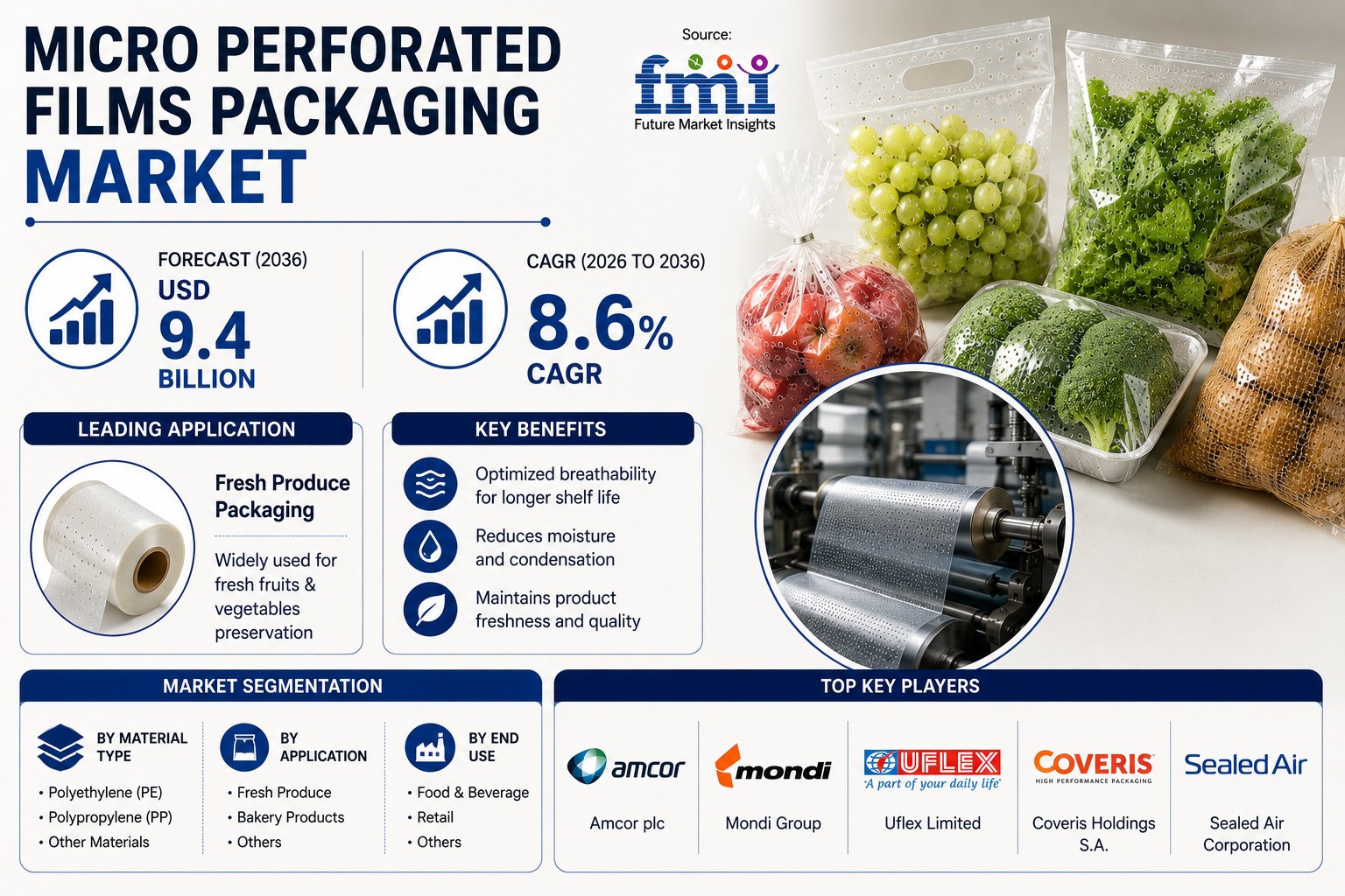 Micro Perforated Films Packaging Market