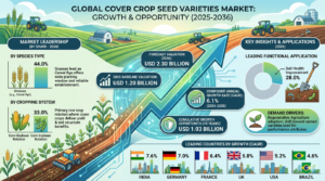 Cover Crop Seed Varieties Market to Reach USD 2.30 Billion by 2036 Amid Rising Adoption of Regenerative Agriculture Practices