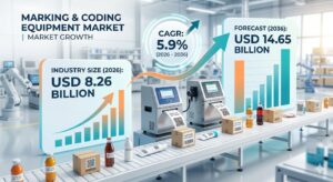 Marking and Coding Equipment Market to Reach USD 14.65 Billion by 2036 as Serialization Mandates and Smart Packaging Drive Global Adoption
