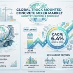 Truck Mounted Concrete Mixer Market to Reach USD 7.8 Billion by 2036 Amid Fleet Modernization Trends