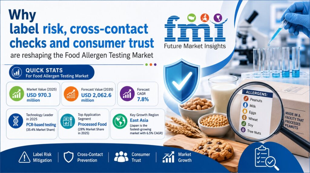 Why label risk, cross-contact checks and consumer trust are reshaping the Food Allergen Testing Market