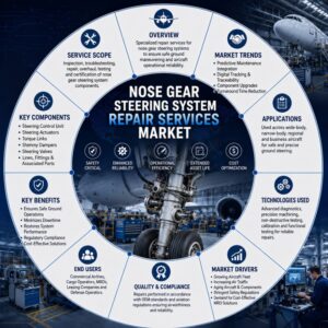 Nose Gear Steering System Repair Services Market to Reach USD 616.1 Million by 2036 as Airlines Prioritize Taxi Safety and Landing Gear Reliability