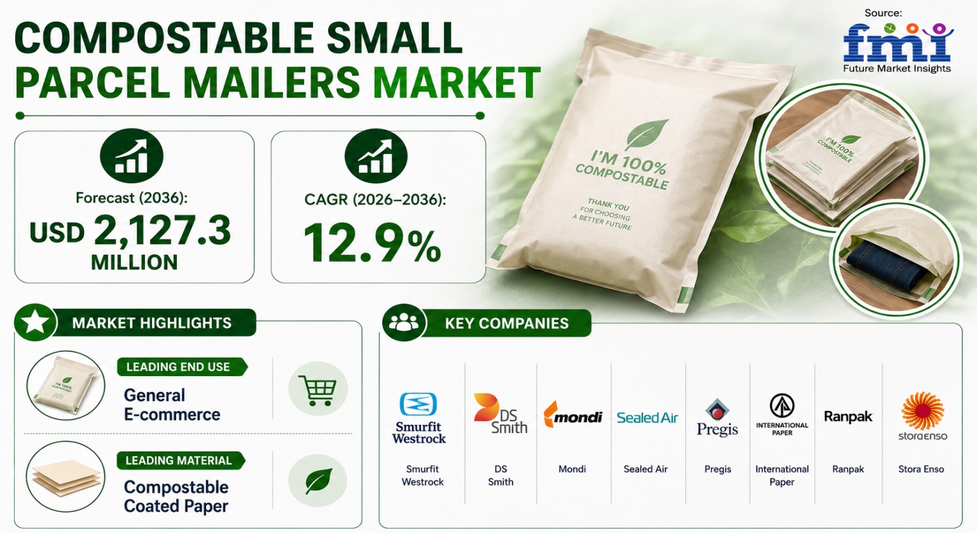 Compostable Small Parcel Mailers Market