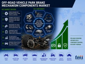 Off-Road Vehicle Park Brake Mechanism Components Market to Reach USD 2.4 Billion by 2036 as Safety Regulations and Off-Highway Vehicle Demand Accelerate Component Innovation
