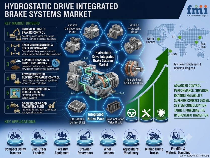 Hydrostatic Drive Integrated Brake Systems Market
