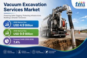 Vacuum Excavation Services Market to Reach USD 9.9 Billion by 2036