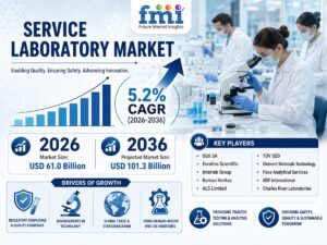 Service Laboratory Market Size to Reach USD 101.3 Billion by 2036 as Testing & Validation Demand, On-Premise Deployment, and Healthcare Procurement Standardization Accelerate, Says FMI
