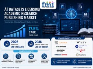 AI Datasets Licensing Academic Research Publishing Market to Reach USD 5.5 Billion by 2036 as Universities Accelerate Adoption of Licensed Scholarly Corpora, Says Future Market Insights