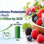 Berry Freshness Protectants Market to Reach USD 209.0 Million by 2036 at 9.1% CAGR; USA Leads Country Growth at 8.8%