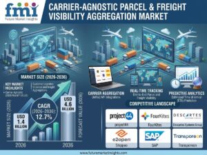 Carrier-Agnostic Parcel and Freight Visibility Aggregation Market to Reach USD 4.6 Billion by 2036 as Multi-Carrier Data Normalization Gains Momentum