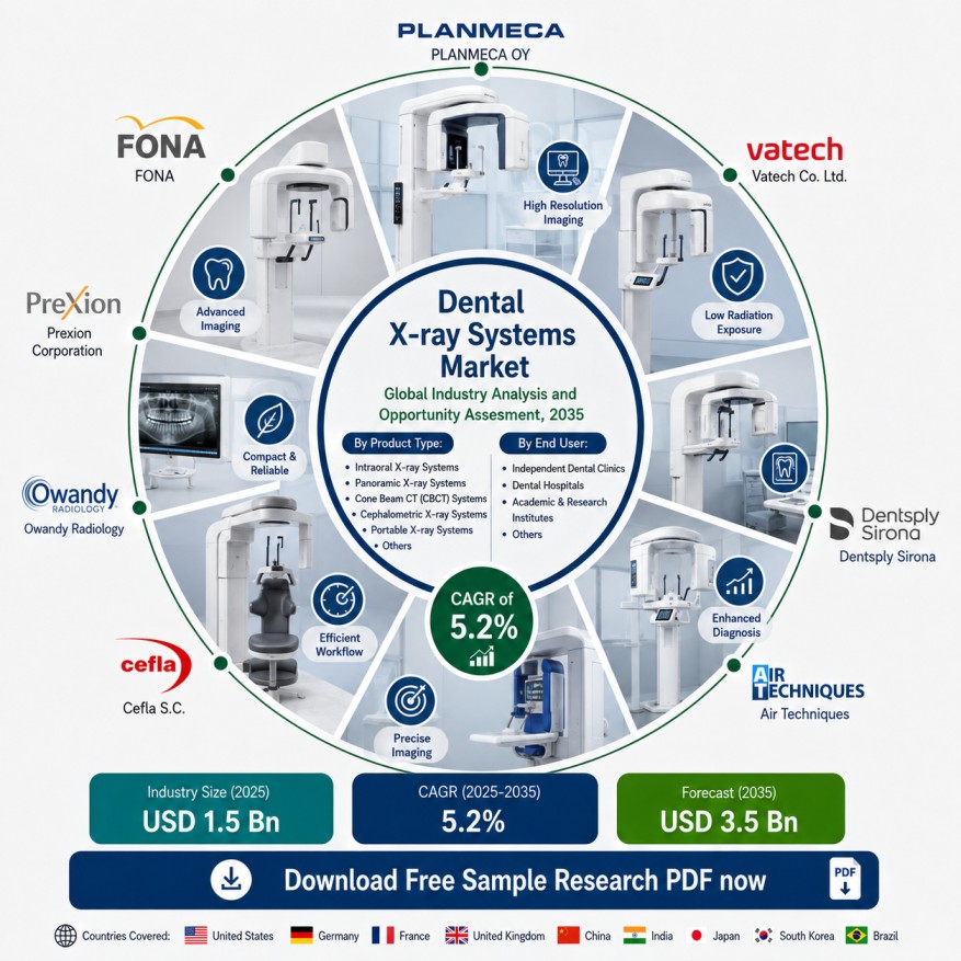 Dental X-ray Systems Market: Germany Drives Digital Transformation at 2.0% CAGR as Advanced Imaging Demand Rises