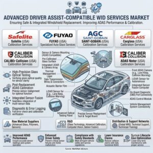 Advanced Driver Assist-Compatible Windshield Replacement Services Market to Reach USD 22.2 Billion by 2036