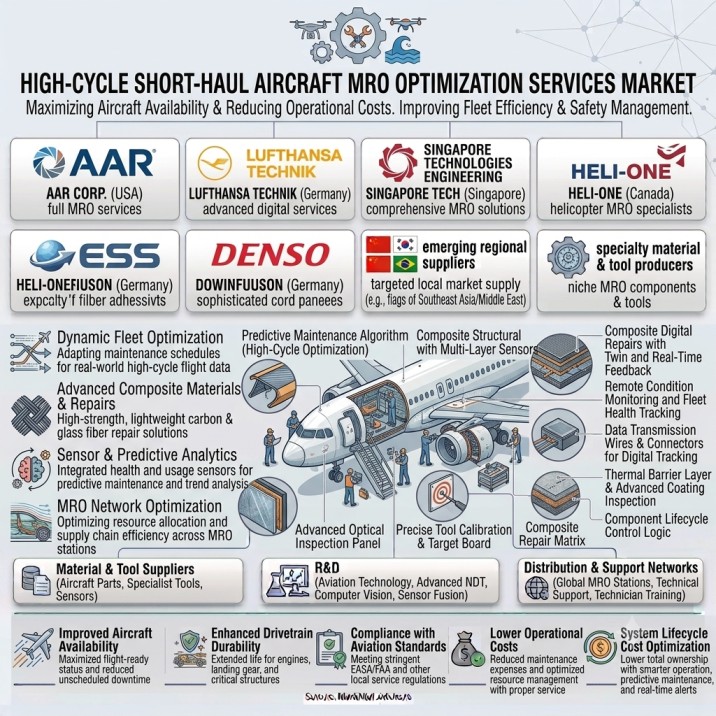 High-Cycle Short-Haul Aircraft MRO Optimization Services Market