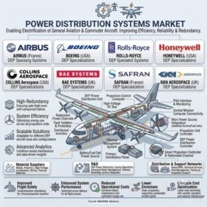 Distributed Electric Propulsion Power Distribution Systems Market to Reach USD 2.04 Billion by 2036