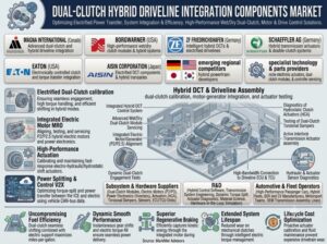 Dual-Clutch Hybrid Driveline Integration Components Market to Surge to USD 35.6 Billion by 2036, Growing at 10.5% CAGR as Automakers Accelerate PHEV