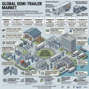 Global Semi-Trailer Market to Reach USD 70.5 Billion by 2036, Growing at 5.6% CAGR