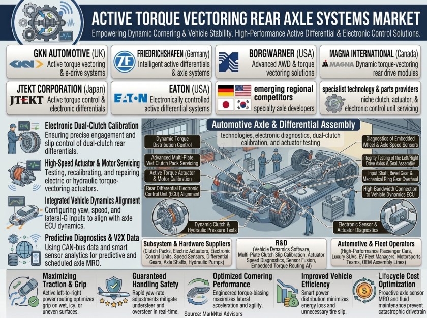 Active Torque Vectoring Rear Axle Systems Market