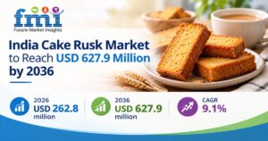 India Cake Rusk Market to Reach USD 627.9 Million by 2036 as Tea-Time Snacking and Packaged Bakery Processing Expand