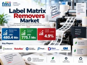 Label Matrix Removers Market to Reach USD 775.1 Million by 2036 as Converters Focus on Finishing Uptime