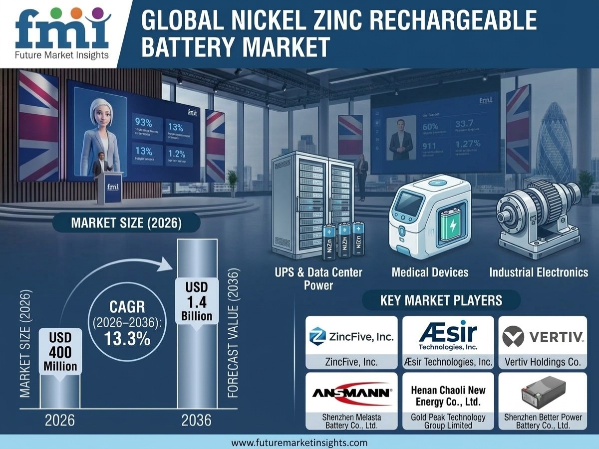 Nickel Zinc Rechargeable Battery Market