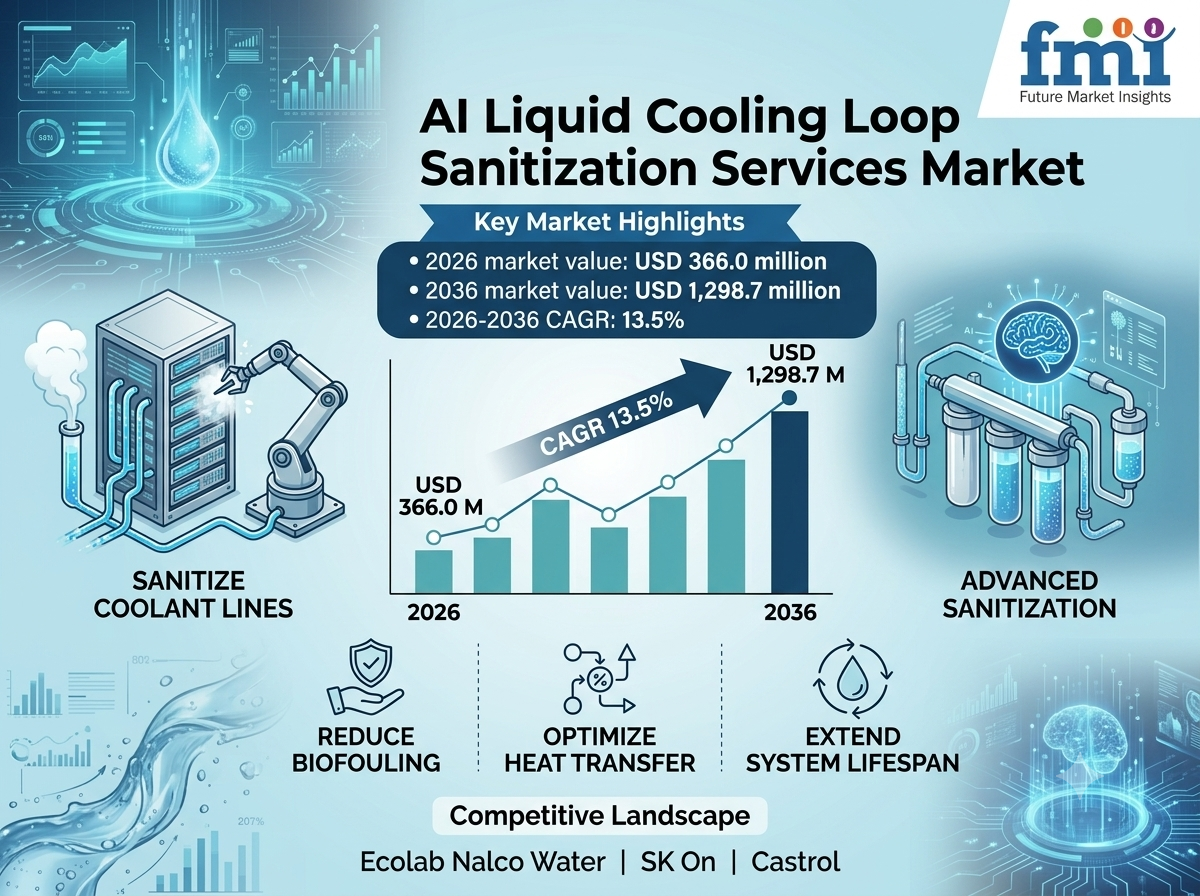 AI Liquid Cooling Loop Sanitization Services Market