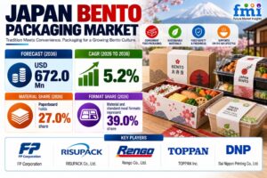 Japan Bento Packaging Market to Reach USD 672.0 Million by 2036 as Prepared-Meal Packaging Requirements Evolve