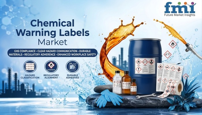 Chemical Warning Labels Market to Reach USD 1.23 Billion by 2036 at 5.5% CAGR Amid Regulatory Updates