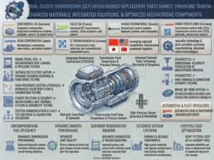 Global Dual-Clutch Transmission Mechatronics Replacement Parts Market to Reach USD 900 Million by 2036, Growing at 5.4% CAGR