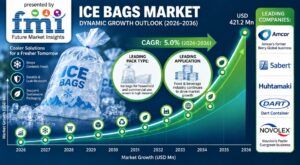 Ice Bags Market to Reach USD 421.2 Mn by 2036, South Korea – CAGR 6.0%, Germany – CAGR 5.4%