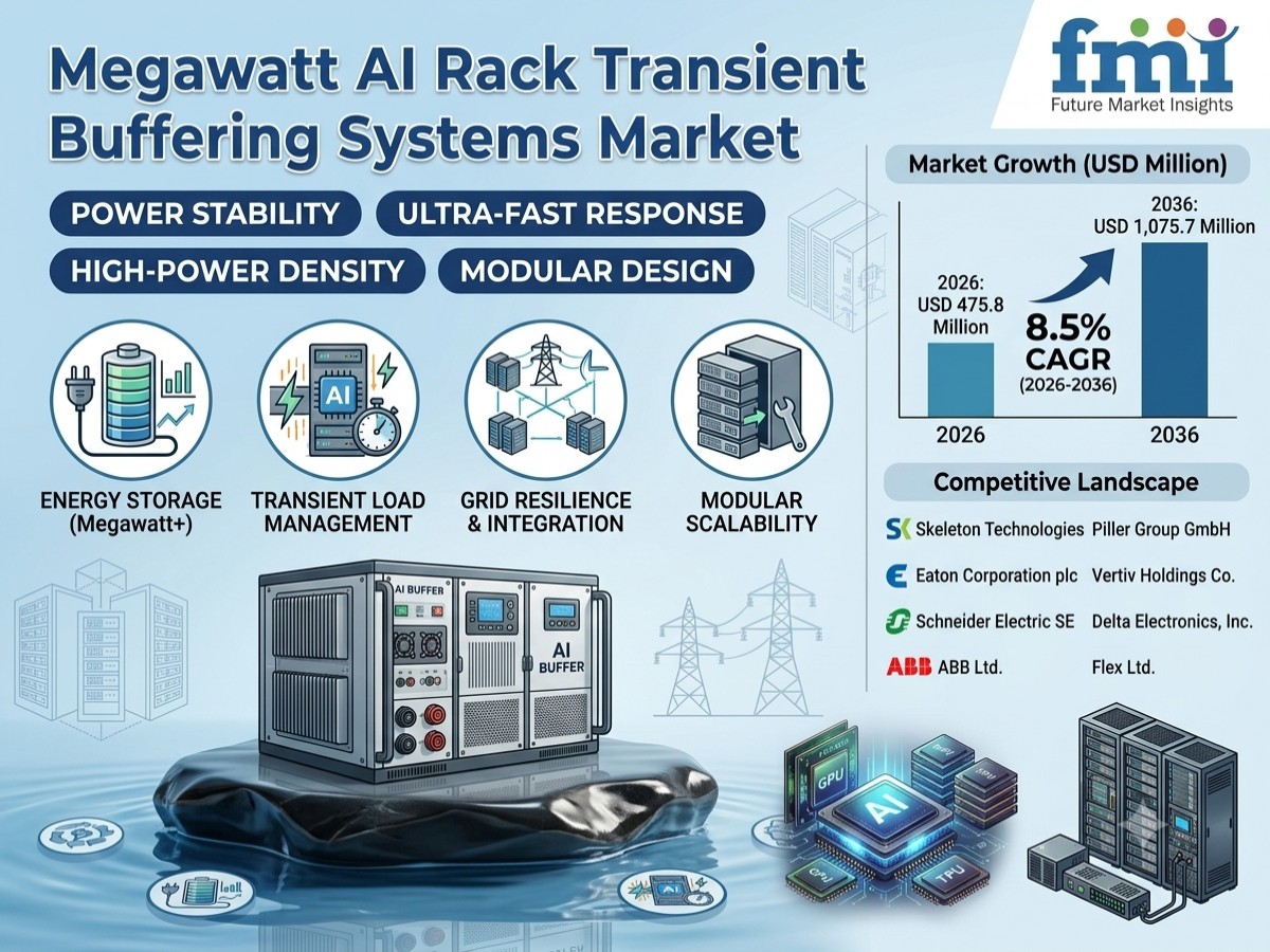 Megawatt AI Rack Transient Buffering Systems Market